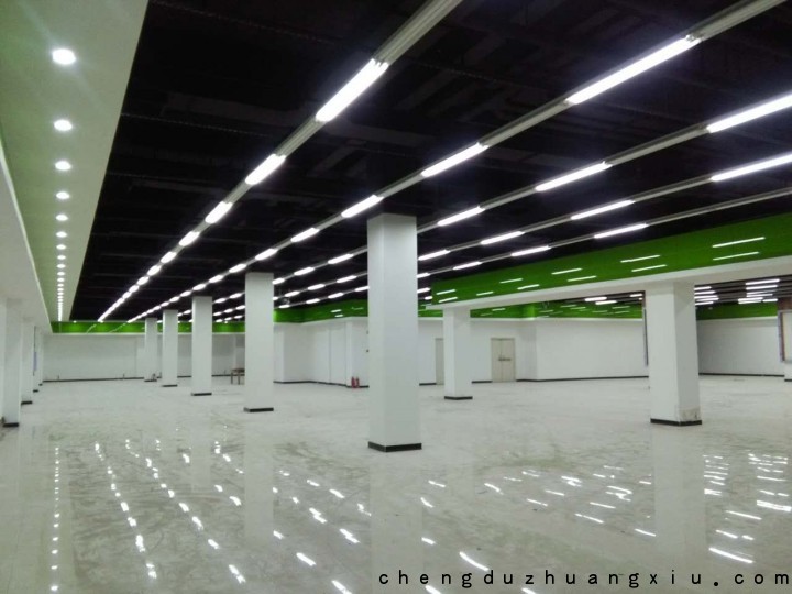 郫县万科城同仓万家购超市装修完工照 郫县万科城同仓万家购超市装修完工照